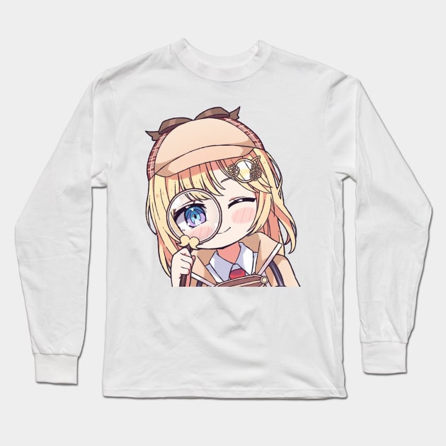 Watson Amelia Chibi Long Sleeve T-Shirt by Kent